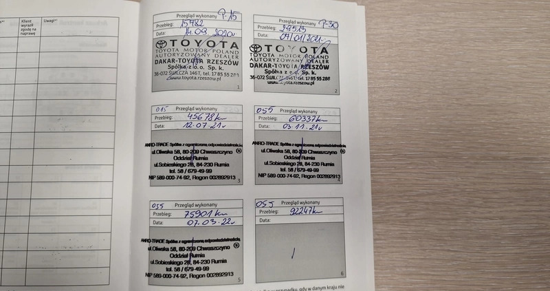 Toyota Corolla cena 93800 przebieg: 153689, rok produkcji 2020 z Lwówek Śląski małe 301